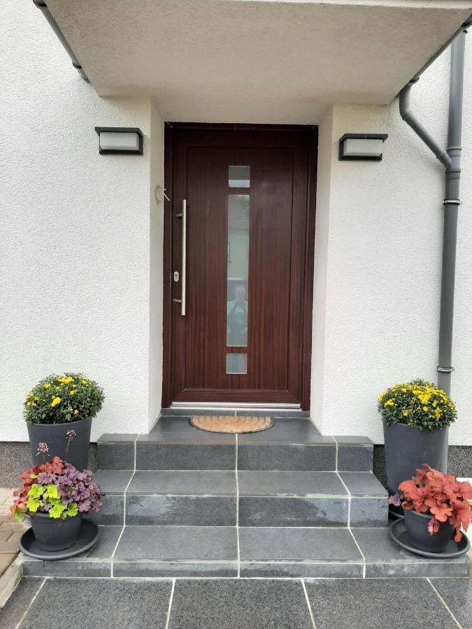 Design Maisonette - 24H Self-Check-In - Bis 7 Pers - In Direkter Weihernaehe - Parkplatz - Wifi - Balkon -Terrasse - Radwege Schiffweiler ภายนอก รูปภาพ